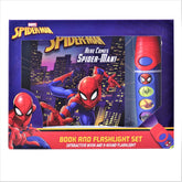 Marvel - Spider-man Little Flashlight Adventure Pop-Up Board Sound Book - Play-a-Sound - PI Kids